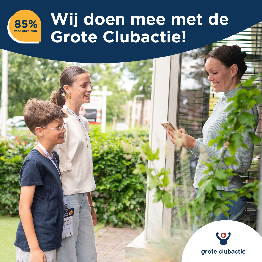 White Demons doet mee met de Grote Clubactie
